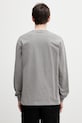 Clothing Carhartt WIP L/S Nelson T-Shirt longsleeve Men's cotton I029948.2LRGD gray