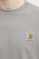 Carhartt WIP L/S Nelson T-Shirt longsleeve Men's cotton gray I029948.2LRGD
