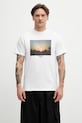 Carhartt WIP S/S Warm Views T-Shirt bawełniany męski biały I036246.02XX