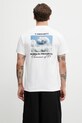 Odzież Carhartt WIP S/S Warm Views T-Shirt bawełniany męski I036246.02XX biały