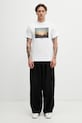 Carhartt WIP S/S Warm Views T-Shirt bawełniany męski I036246.02XX biały