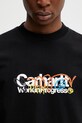 Carhartt WIP S/S Primary T-Shirt bawełniany męski czarny I036238.89XX