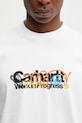 Carhartt WIP S/S Primary T-Shirt t-shirt bawełniany damski biały I036238.02XX