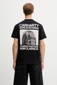 Carhartt WIP S/S Sean Hamilton 03 T-Shirt bawełniany męski czarny I036270.89XX