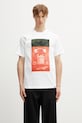 Carhartt WIP S/S Sean Hamilton 01 T-Shirt bawełniany męski biały I036268.02XX