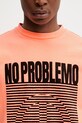No Problemo Cnd Wave t-shirt bawełniany męski pomarańczowy NP6000405