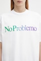 No Problemo Gradient t-shirt męski bawełniany biały NP6001805