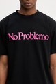 No Problemo t-shirt bawełniany męski czarny NP6000205