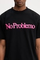 No Problemo t-shirt bawełniany męski czarny NP6000205