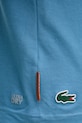 Lacoste T-shirt męski z bawełną TH0338 niebieski