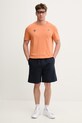 Lacoste tričko pánské s bavlnou TH8309 oranžová SS26