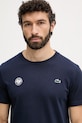 Lacoste T-shirt męski z bawełną granatowy TH8309