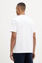 Odzież Lacoste T-shirt męski bawełniany TH1427 biały