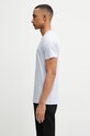 Lacoste T-shirt bawełniany męski TH6709.J2G niebieski SS26