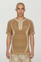 adidas Originals CLOT x adidas by Edison Chen T-shirt męski z bawełną beżowy KE7069