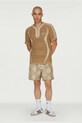 adidas Originals CLOT x adidas by Edison Chen T-shirt męski z bawełną KE7069 beżowy SS26