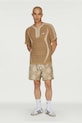 adidas Originals CLOT x adidas by Edison Chen T-shirt męski z bawełną KE7069 beżowy SS26