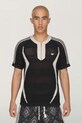 adidas Originals CLOT x adidas by Edison Chen T-shirt swetrowy z bawełną męski czarny KE7074