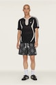 adidas Originals CLOT x adidas by Edison Chen T-shirt swetrowy z bawełną męski KE7074 czarny SS26