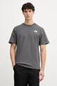 The North Face T-shirt męski bawełniany 1966 MOTION szary NF0A8GAHRHI1