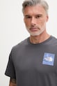 The North Face T-shirt męski bawełniany MOUNTAIN ESCAPE szary NF0A8GB1RHI1