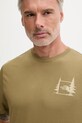 The North Face T-shirt męski bawełniany CAMPING RELAXED zielony NF0A8GQM2EL1