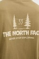 The North Face T-shirt męski bawełniany CAMPING RELAXED NF0A8GQM2EL1 zielony