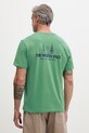 The North Face T-shirt męski bawełniany CAMPING RELAXED zielony NF0A8GQMG571