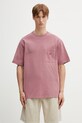 Gramicci One Point Tee t-shirt basic bawełniany męski różowy G304.OGJ.