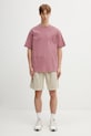 Gramicci One Point Tee t-shirt basic bawełniany męski G304.OGJ. różowy