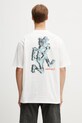 Odzież Gramicci ICE SCULPTURE TEE t-shirt męski bawełniany G6SU.T118. biały