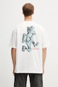 Odzież Gramicci ICE SCULPTURE TEE t-shirt męski bawełniany G6SU.T118. biały