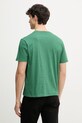 Odzież United Colors of Benetton T-shirt męski bawełniany 3UWFU10BV zielony
