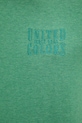 United Colors of Benetton T-shirt męski bawełniany zielony 3UWFU10BV
