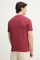 Odzież United Colors of Benetton T-shirt męski bawełniany 3MI5J1AF7. bordowy