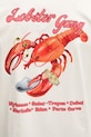 Baron Filou t-shirt ανδρικό βαμβακερό LOBSTER GANG 000014997 μπεζ