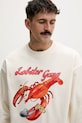 Baron Filou μπλούζα ανδρική βαμβακερή LOBSTER GANG μπεζ 000015004
