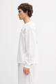 Human Made longsleeve bawełniany męski HM31CS037 biały SS26