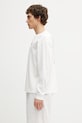 Human Made longsleeve bawełniany męski HM31CS037 biały SS26