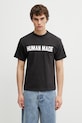 Human Made T-shirt bawełniany męski czarny HM31TE012
