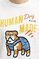 Human Made T-shirt bawełniany męski biały HM31TE015