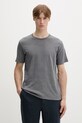 Rag & Bone T-shirt męski bawełniany szary RF3125FT2FM