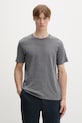Rag & Bone T-shirt męski bawełniany szary RF3125FT2FM