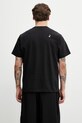 Odzież Ader Error T-shirt z bawełną męski BN01FWTS0111BK czarny