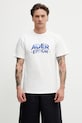 Ader Error tričko s bavlnou pánske biela BN25FYTS0101OW