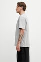 Ader Error T-shirt z bawełną męski BO42FYTS0101GR szary SS26