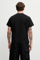 Odzież Ader Error T-shirt bawełniany męski BP01SSTS0109BK czarny
