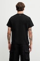 Odzież Ader Error T-shirt bawełniany męski BP01SSTS0109BK czarny
