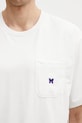Needles t-shirt da uomo bianco SX450