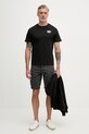 Alpha Industries T-shirt męski bawełniany Signature 266554 czarny SS26